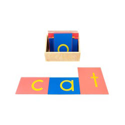 montessori language letters